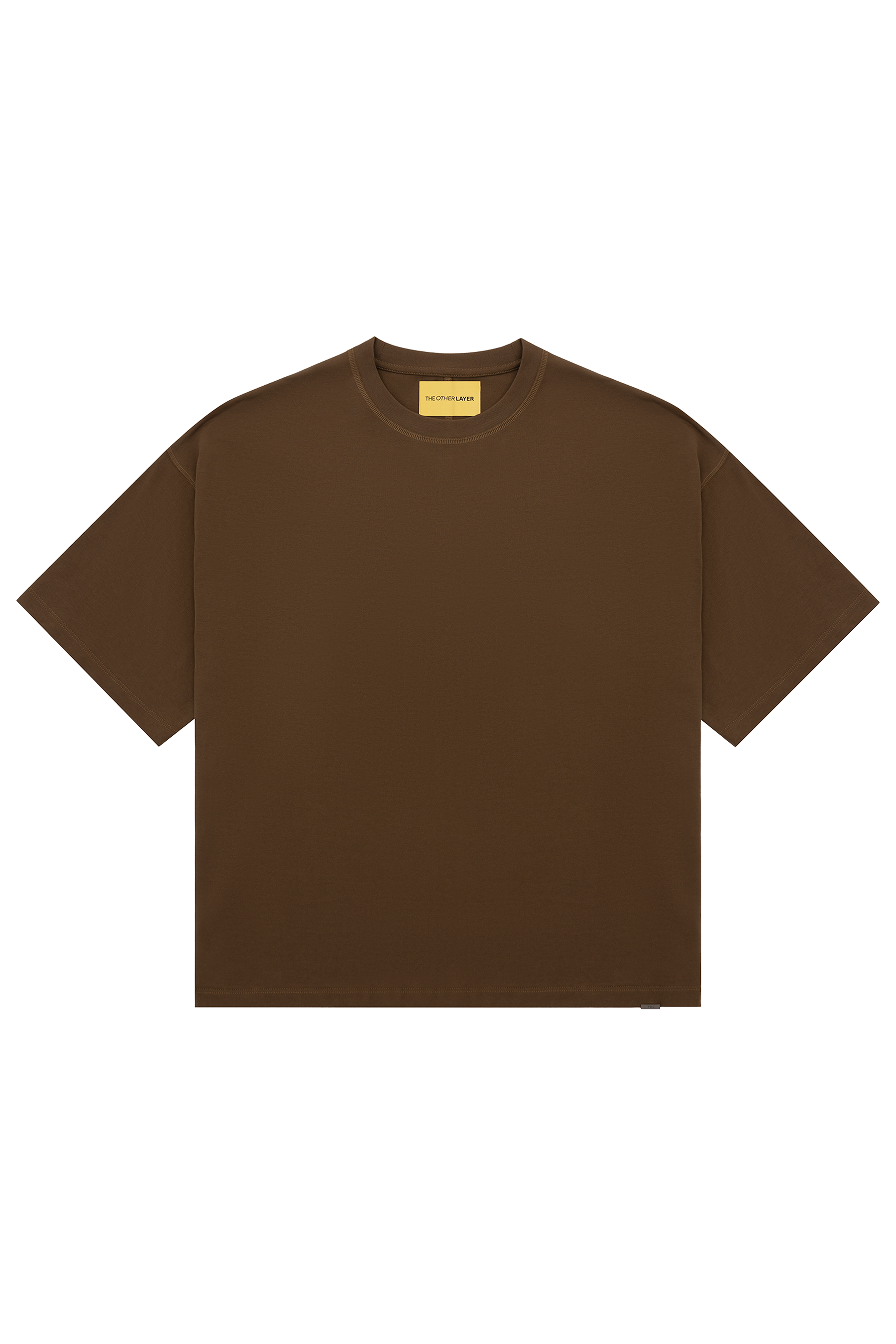 Boxy Tee - Brown